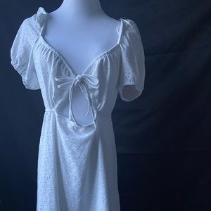 White summer dress from H&M